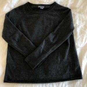 Vince Dark gray cashmere sweater